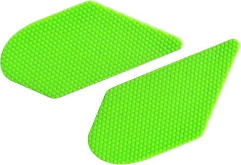 Motorcycle Tank Traction Pad, Universal, 9.25"x4.1", 2PCS, Green in Saudi Arabia