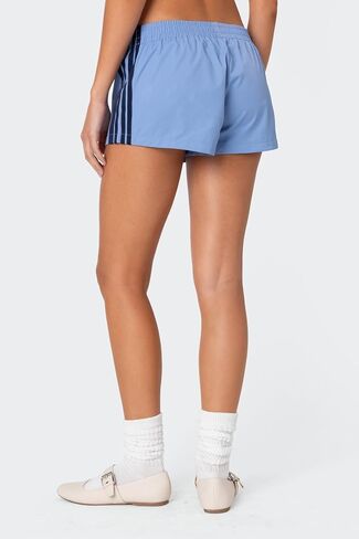 شورتات ملاكمة للسيدات y2k مخطط شورت صالة مرنة شريط الخصر طباعة بيجاما قاع نوم in Kuwait