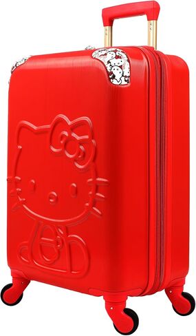 BioWorld Hello Kitty Print Red 20 "Carry-on Adult Hardside Carry-On Rolling Luggage in Saudi Arabia