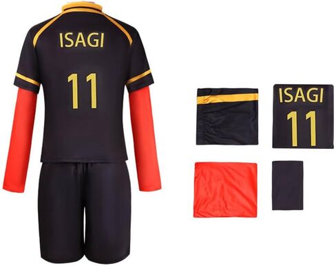 Anime Anime Cosplay Costume Bastard Munchen Red Uniform Ness Uniform Sports Suit Football Halloween in Saudi Arabia