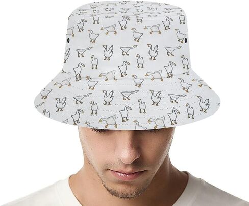 Colorful Owl Head Bucket Hat for Men Women Packable Fisherman Hat Sun Cap Outdoor Travel Beach Caps in Saudi Arabia