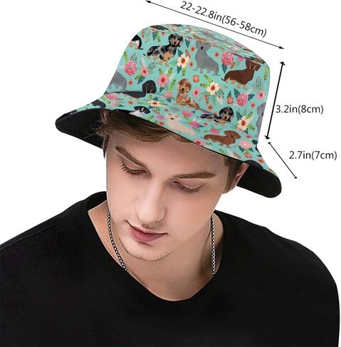 Bucket Hat Sun Beach Packable Fisherman Cap for Women Men Summer Outdoor Hiking in Kuwait