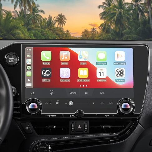 INTGET 12.3 Inch Screen Protector for 2024 Jeep Wrangler/2024 Jeep Gladiator Accessories Tempered Glass Screen Protective Film Navigation Touch Screen Protector for 2024 Jeep Wrangler JL Accessories Sport/Sport S/Willys/Rubicon/Sahara/Rubicon X in Kuwait
