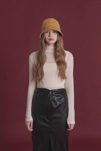 Short Bonnet Hat ELVAS Adjustable Brim Cotton Bucket Hat for Women in Saudi Arabia