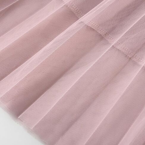 Apocrypha Womens A-Line Skirt Pleated Tulle Maxi Skirt Dance Party Casual Skirt in Kuwait