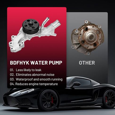 BDFHYK 68311108AA Automotive Water Pump for V6 3.6L Compatible with Dodge Durango 2016-2022, Compatible with Jeep Grand Cherokee 2016-2022,Grand Cherokee L 2021-2022,68311108AE 44039 41503E in Saudi Arabia