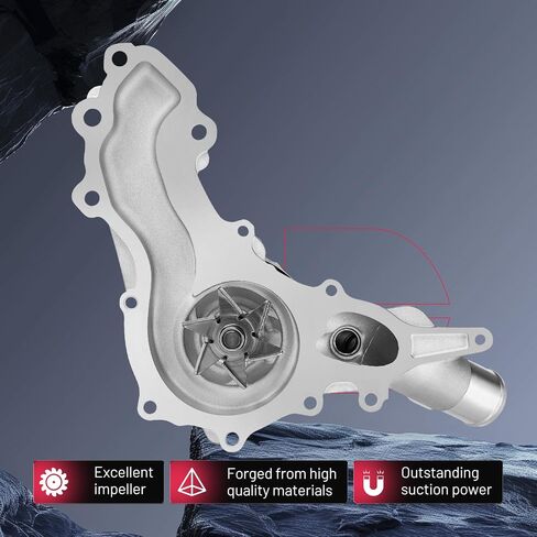 BDFHYK 68311108AA Automotive Water Pump for V6 3.6L Compatible with Dodge Durango 2016-2022, Compatible with Jeep Grand Cherokee 2016-2022,Grand Cherokee L 2021-2022,68311108AE 44039 41503E in Saudi Arabia