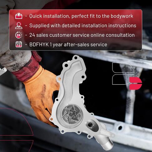 BDFHYK 68311108AA Automotive Water Pump for V6 3.6L Compatible with Dodge Durango 2016-2022, Compatible with Jeep Grand Cherokee 2016-2022,Grand Cherokee L 2021-2022,68311108AE 44039 41503E in Saudi Arabia