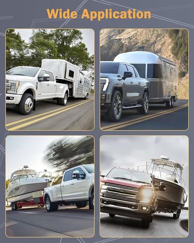 4-flat 7-way trailer tow tow wiring sluge ، محول الأسلاك متعدد الأسلاك متعدد الوظائف 4 و 7 ، متوافق مع شاحنات فورد F250 F350 Super Duty ، استبدل# 2C3Z-13A576-DA in Kuwait