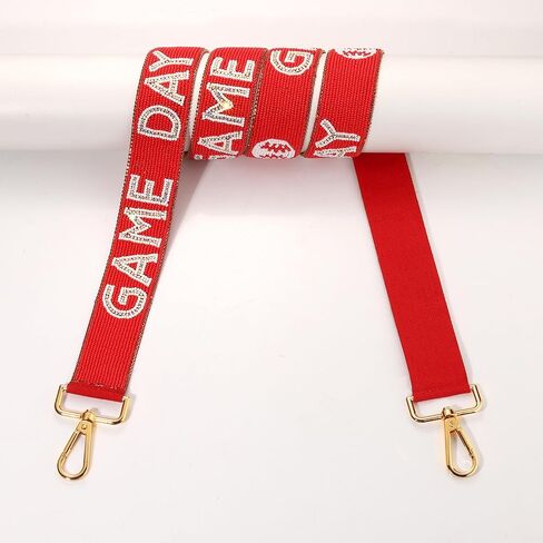 boderier Baseball Beaded Purse Strap Replacement Crossbody Bag Strap Game Day Shoulder Straps for Bags Baseball Mom Accessory in Saudi Arabia