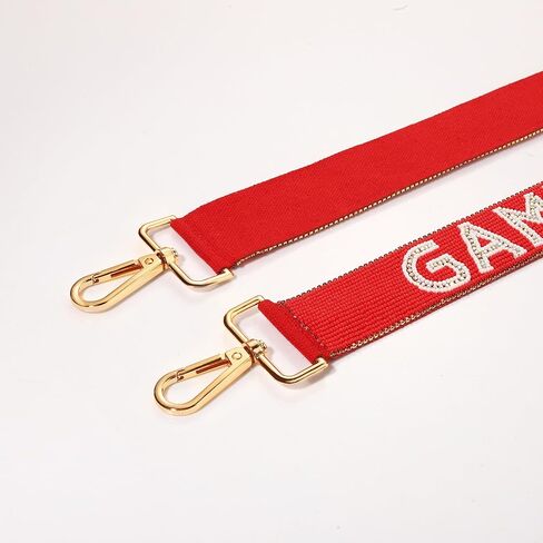 boderier Baseball Beaded Purse Strap Replacement Crossbody Bag Strap Game Day Shoulder Straps for Bags Baseball Mom Accessory in Saudi Arabia