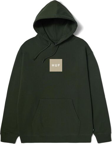 HUF Men's Box Logo Pullover Hoodie - Classic Cotton Blend Sweatshirt in Saudi Arabia
