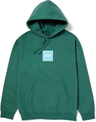 HUF Men's Box Logo Pullover Hoodie - Classic Cotton Blend Sweatshirt in Saudi Arabia
