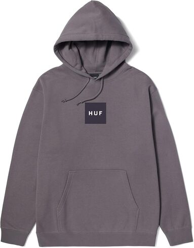 HUF Men's Box Logo Pullover Hoodie - Classic Cotton Blend Sweatshirt in Saudi Arabia