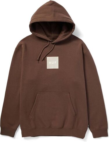 HUF Men's Box Logo Pullover Hoodie - Classic Cotton Blend Sweatshirt in Saudi Arabia
