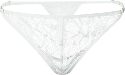 DTODWW Mens Lace G-string Thongs Low Rise Underwear Thongs Adjustable Jockstrapes Stretch Bikini Nightwear in Saudi Arabia
