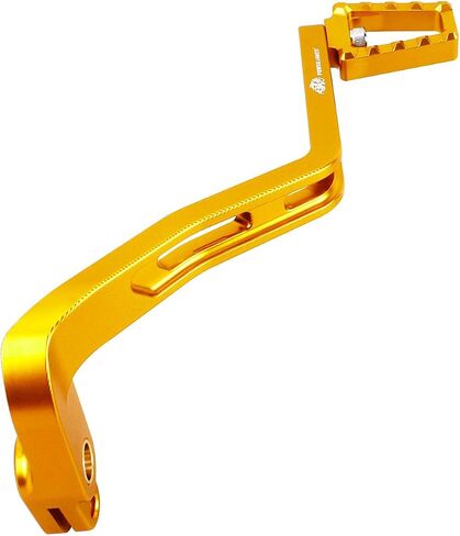 POWER JAMES Brake Foot Control Shift Lever for Harley Davidson Dyna, 2009-2017 (Gold) in Saudi Arabia