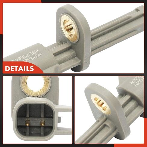 A-Premium Front Side ABS Wheel Speed Sensor Compatible with Volvo Models - XC60 2018-2023, XC90 2016-2023, S60 V60 2019-2023, XC40 Recharge 2021-2023, S90, V60 Cross Country, V90, V90 Cross Country in Kuwait