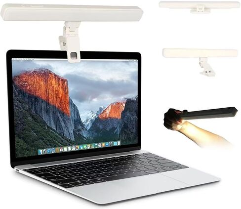 Overhead Rechargeable Fill Light with 3 Color Models and 5 Brightness Levels,Built-in 3600mAh Battery,with Adjustable Stand Can be Used for Outdoor Light,Video Meeting and Workbench Light. in Saudi Arabia