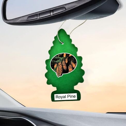 Tree Car Air Freshener Hanging Paper Home Bathroom Freshener Natural Scented Tea Paper Car Hanging Accessories (8 Pcs) in Saudi Arabia