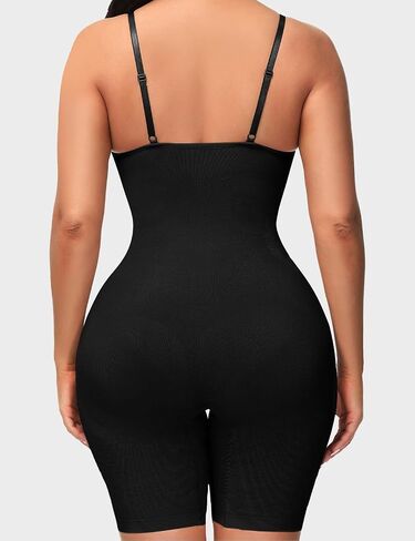 Shapewear for Women Tummy Control Wasit Trainer Bodysuit Mid-Thigh Seamless Fajas Full Body Shaper in Saudi Arabia