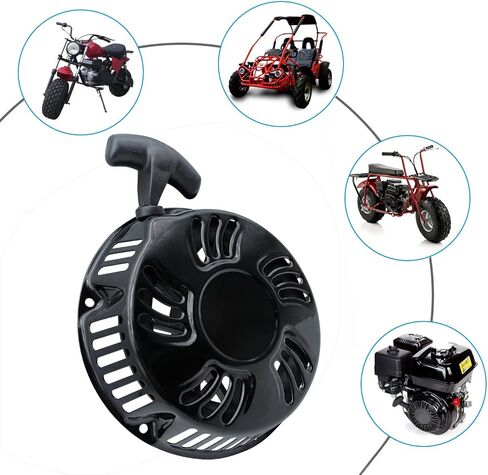 مجموعة Strongthium Pull Start Assembly for Predator 420cc Honda Remplica Pheass and More 338cc 439cc 440cc 459cc type 1 in Kuwait