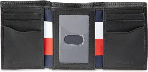 Tommy Hilfiger Men's Leather Trifold Wallet in Saudi Arabia