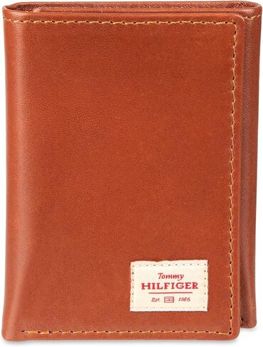 Tommy Hilfiger Men's Leather Trifold Wallet in Saudi Arabia