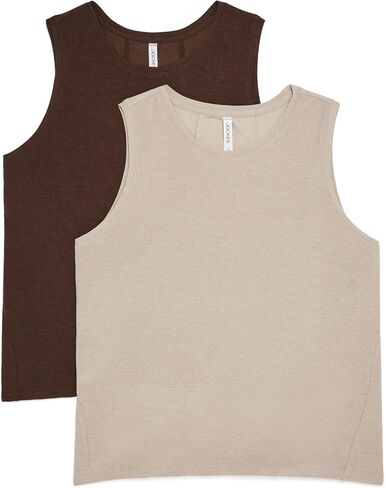 Jockey Women's 2 Pack Breathe Workout Tank Tops in Saudi Arabia