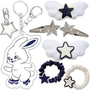 Kpop New Jeans Keychain MINJI HANNI DANIELLE HAERIN HYEIN Merchandise Newjeans Key Ring (MAA0020)