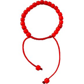 M Francisco Red Coral Stone Energy Bracelet Natural Stone Charm 26 Beads Bracelet for Men, Women