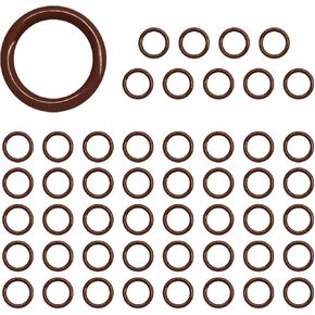 30 PCS DIST DIRE SLIP ORINGS O 11105 SILICONE DRAFT PLUP O-RING PLACE ، ROPER STRIMMISION TRANSMISSION SERMISSION SERMISS PLISTER SEAL RING ، إكسسوارات دراجة نارية (أحمر)