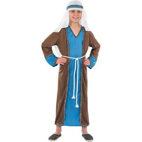 Fun Shack Kids Joseph Jostume Kids ، Boys Joseph Costume for Boys ، St Joseph Costume for Kids ، Saint Joseph Costum