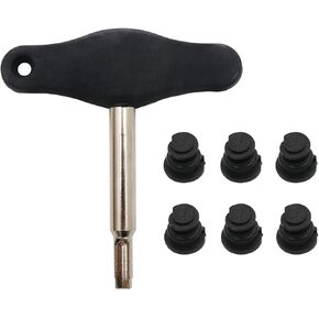 Engine Oil Drain Plug with Install Tool 06L103801 Compatible With Audi A1 A3 A4 A5 A6 A7 Q3 Q5 Q7 TT TTS Compatible With VW Beetle Golf GTI Jetta Passat Oil Pan Drain Plug Screw