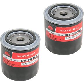 2 حزمة Baizhihua LF-5411 مرشح الزيت الممتاز استبدال 006000789B91 متوافق مع Mahindra 3535 4035 5035 4535 3540 3550 2540 1533 1538 1638 1635 2538 2638 RACTORS