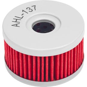 AHL 137 Oil Filter for Suzuki DR650S DR650 S 1990-1995 2015-2016,Dr500 500 1981-1984,Dr600 600 1985-1991,Dr650se 650 1996-2009,Dr800 778 1990-1999,Dr800 800 1988-1989 2000,Sp600 600 1985
