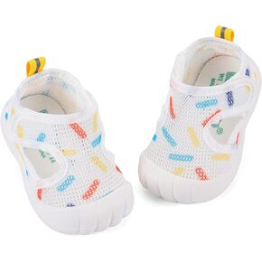 MK MATT KEELY Toddler Sandals Summer Kids Water Sandals Closed Toe Adjustable Water Shoes Outdoor Lightweight Beach Shower Shoes for Boys Girls