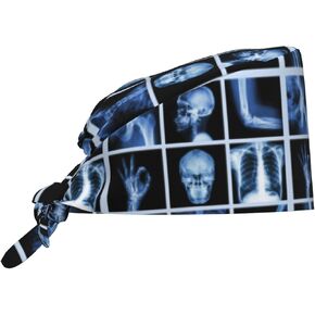 Working Cap, Scrub Cap with Sweatband, Adjustable Tie Back Hat Breathable Headgear for Women/Men in Kuwait