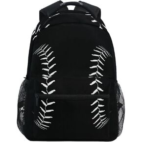 Fashion Baseball Sport Softball American Cool Backpacks School Book Travel College Shoulder Bag for Women Girls Men Boys