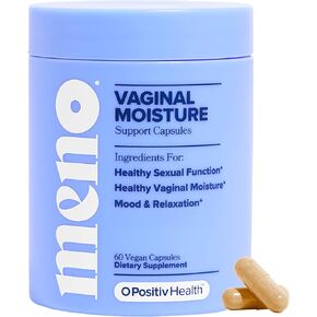 MENO Vaginal Moisture Support Capsules – OBGYN-Formulated to Support Healthy Vaginal Moisture, Mood & Relaxation – Hormone-Free Supplements with Maca Root & Fenugreek Seed Extract – 30 Servings