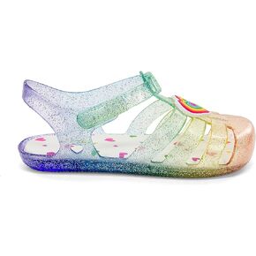 Western Chief Kids Wonder EverGlitter Lighted Sandal with Adjustable Strap and Waterproof Design