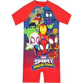 Marvel Boys Bathing Suit, Spiderman Swimsuit, Spiderman Bathing Suit, Boys Swim Set