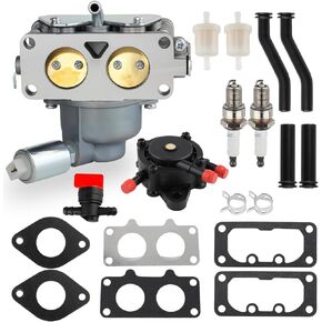 791230 Carburetor for Briggs & Stratton 40777 20 21 22 23 24 25 HP 4 Cycle Inteck V-Twin Engine for John Deere D140 MIA10632 LA135 LA120 LA130 LA140 LA150 LA145