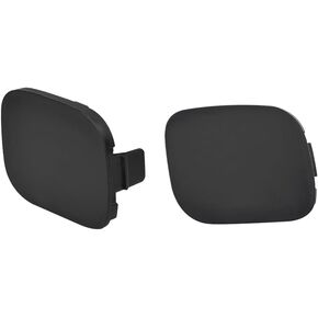 1 Pair Front Bumper Tow Hook Cover Cap for Toyota Prius 2009-2013 | Durable and Sturdy | 52128-47010, 52127-47020 | Tow Hook Eye Hole Cover Cap