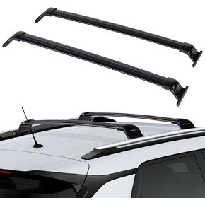 Roof Rack Cross Bars Compatible with 2021-2024 Trailblazer, JOYTUTUS Roof Top Crossbars Only Fit for Car with Fixpoint Roof Rails Cargo Rack Bars, 34.25" x 5.31" x 4.33"