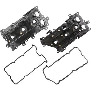 MITZONE Valve Cover Left and Right Side Compatible with Nissan Pathfinder 2017-2024 for Infiniti QX60 2017-2020 3.5L V6