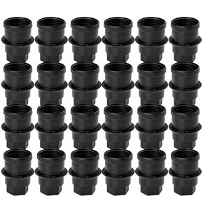 24PCS Black Wheel Lug Nut Cover Caps 12472838 15767268 for Chevrolet GMC C1500 C2500 Cadillac Truck 22mm