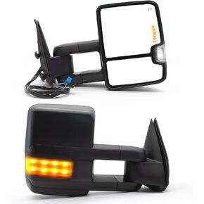 BOOLEE Mirror Glass Convex Passenger Side Replacement fit for volvo | V70 XC70 2007 2008 2009 2010 XC90 2007-2014