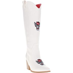 Vaccari Women's Blair Premium PU Leather NCAA Athletics Tall Top Cowboy Boots