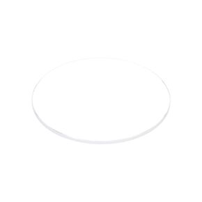 HARFINGTON Watch Clear Crystal Lens Glass 27mm Dia. 0.8mm Thick Round Flat Mineral High Transmittance Watch Glass Replacement Part for Watchmaker Repair